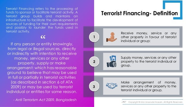 Money Laundering And Terrorist Financing In A Nutshell Chapter One