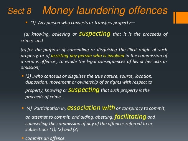 Common money laundering schemes image