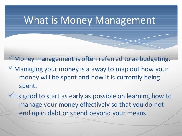 how to best manage your money how to manage money