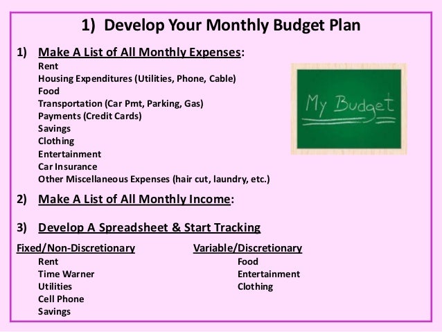 how to make a budget for college students