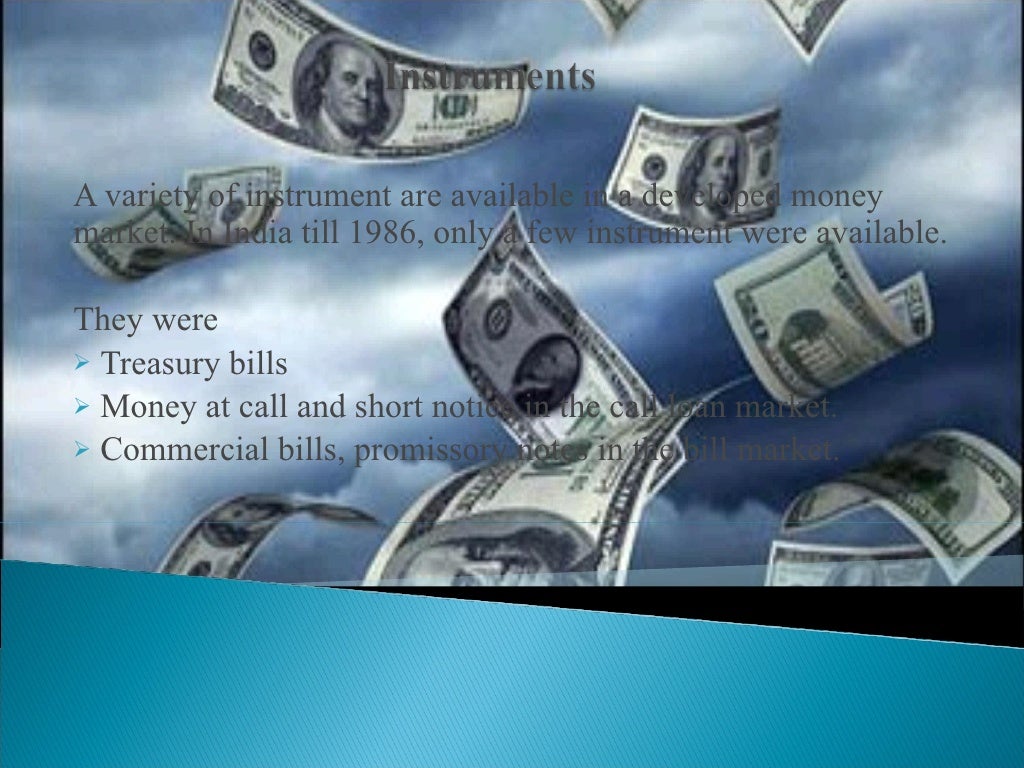 Money Market Ppt