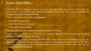 Money market instruments | PPT