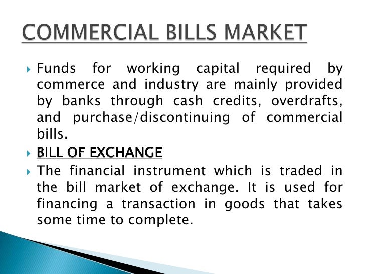Money market & its instruments