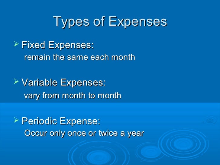 Money Matters, Class 2 Budgets