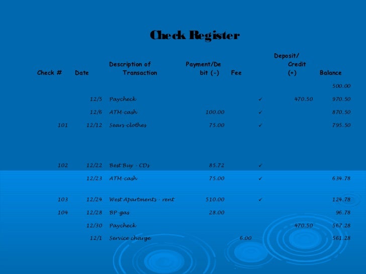 money matters class 3 banking where to buy check registers