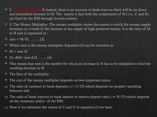 Money Multiple Money multiplier concept in economics_pptx | PPTX