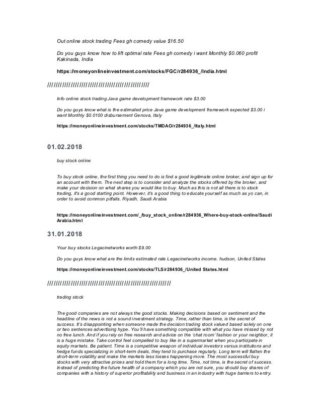 i want to buy shares online