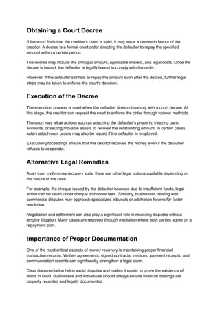 Money Recovery Lawyers_ Legal Steps to Recover Money from Defaulters.pdf