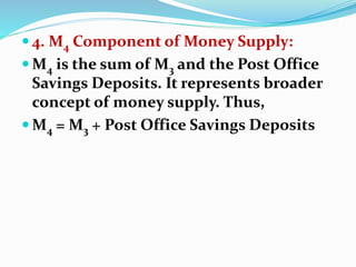 Money supply | PPTX