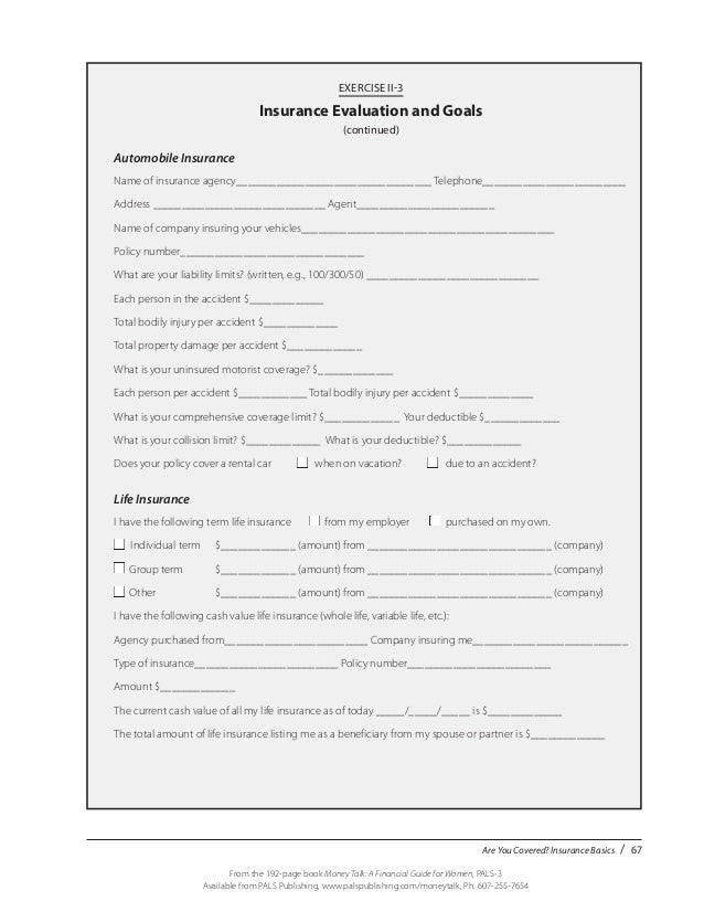 Money Talk Book Chapter 2