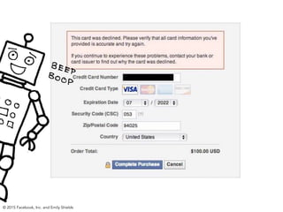 © 2015 Facebook, Inc. and Emily Shields
 