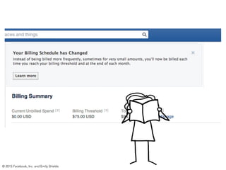 © 2015 Facebook, Inc. and Emily Shields
 