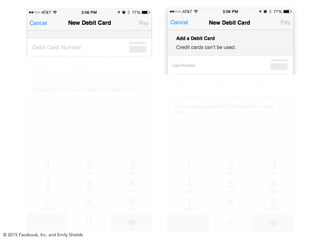 © 2015 Facebook, Inc. and Emily Shields
 