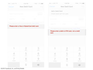 © 2015 Facebook, Inc. and Emily Shields
 