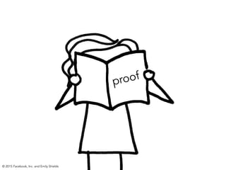 © 2015 Facebook, Inc. and Emily Shields
proof
 