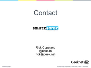 Rick Copeland @rick446 [email_address] 