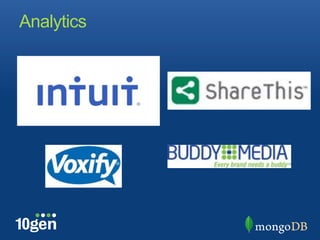 Analytics
 