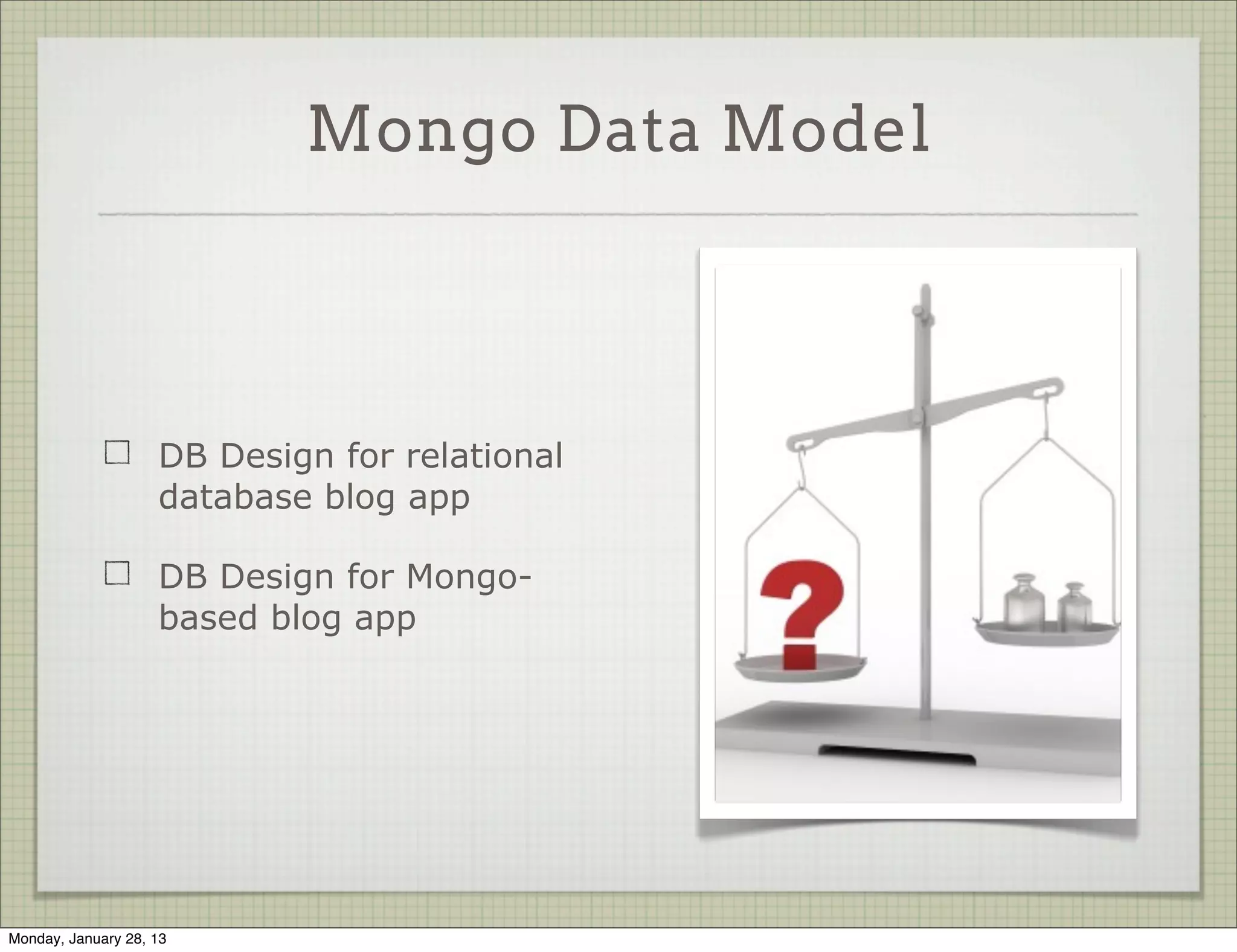 Database Dashboard




Thursday, January 31, 13
 