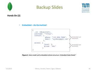 Backup Slides
Hands On (2)

7/1/2014

Minoo, Jitendra, Foteini, Agon, Habtom

28

 