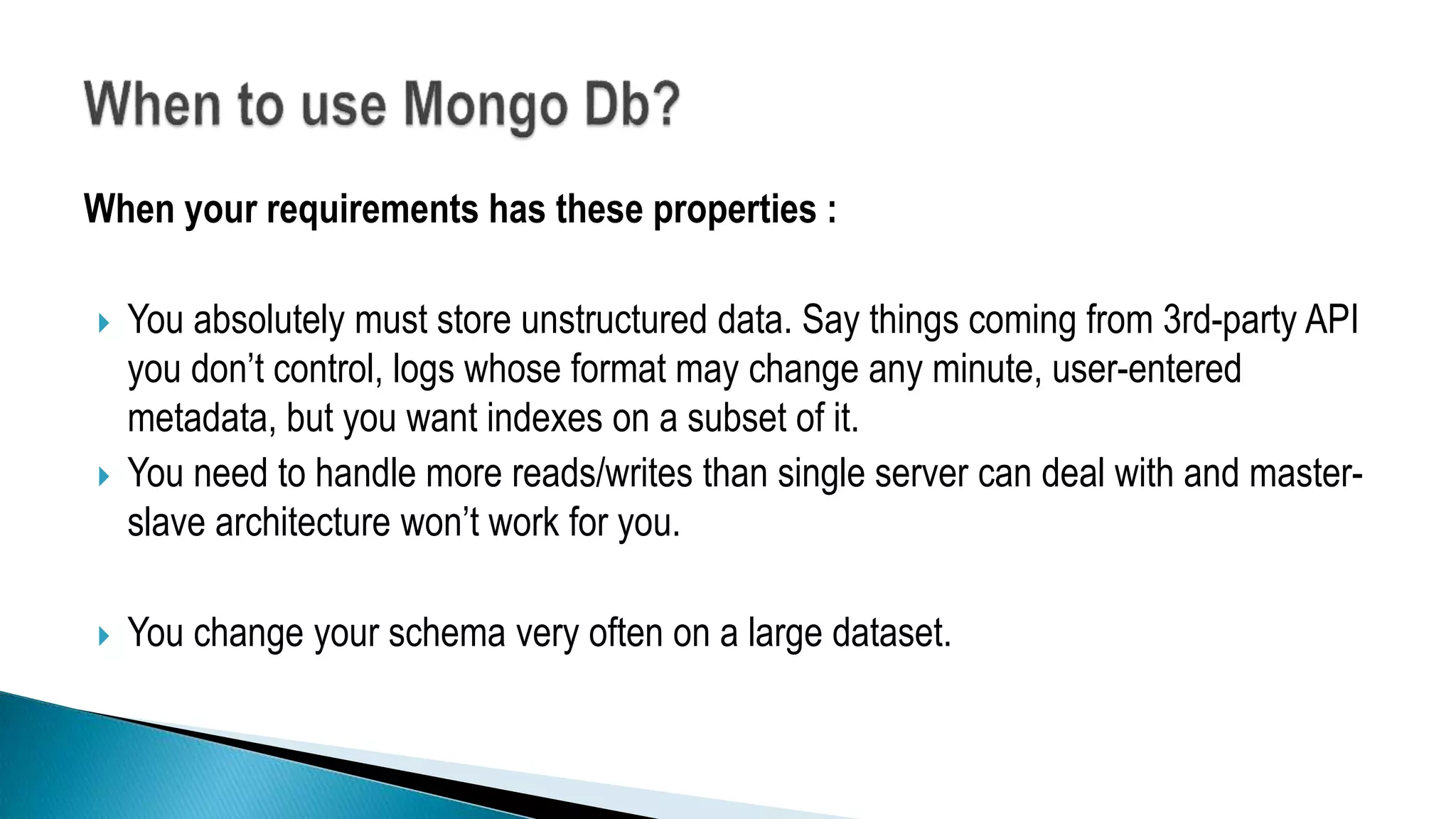 Mongodb | PPT