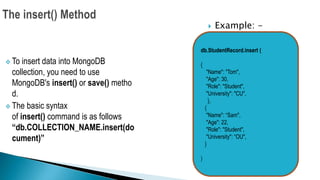 Mongodb | PPT