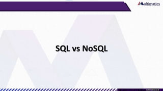 SQL vs NoSQL
 