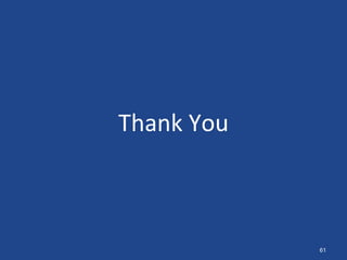 Thank You
61
 