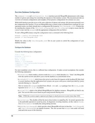 Mongo db administration guide | PDF