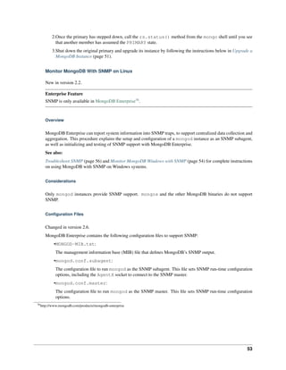 Mongo db administration guide | PDF