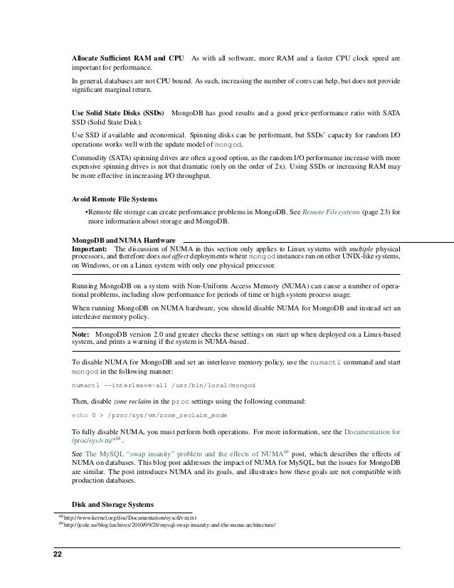 Mongo Db Administration Guide - 