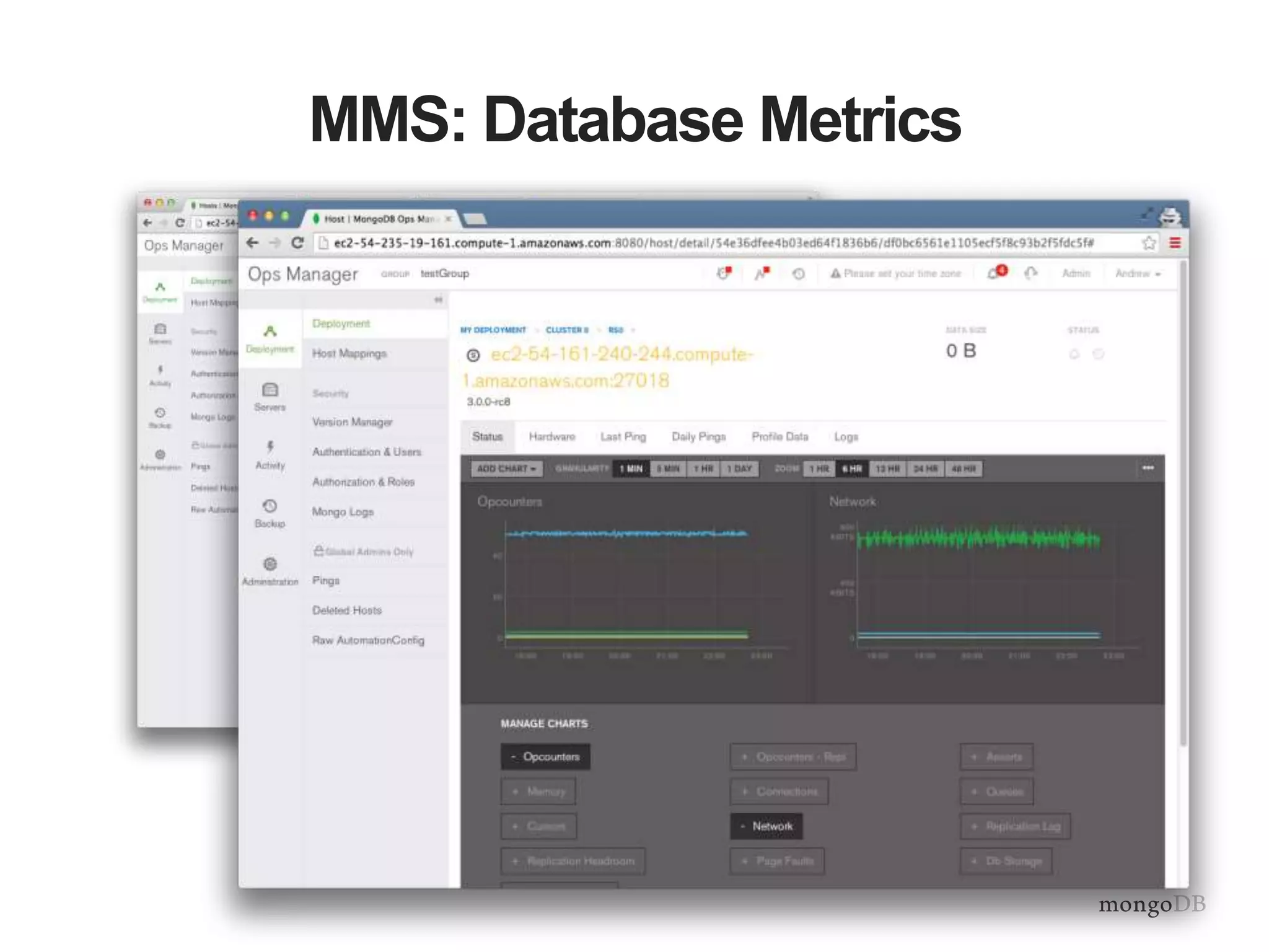 MMS: Database Metrics 