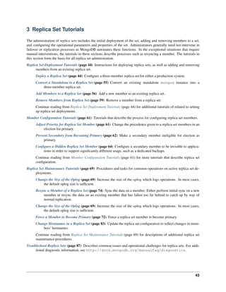 Mongo db replication guide | PDF