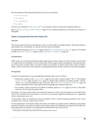 Mongo db replication guide | PDF