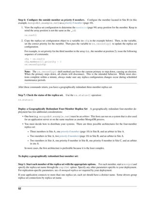 Mongo db replication guide | PDF