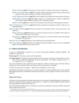 Mongo db replication guide | PDF