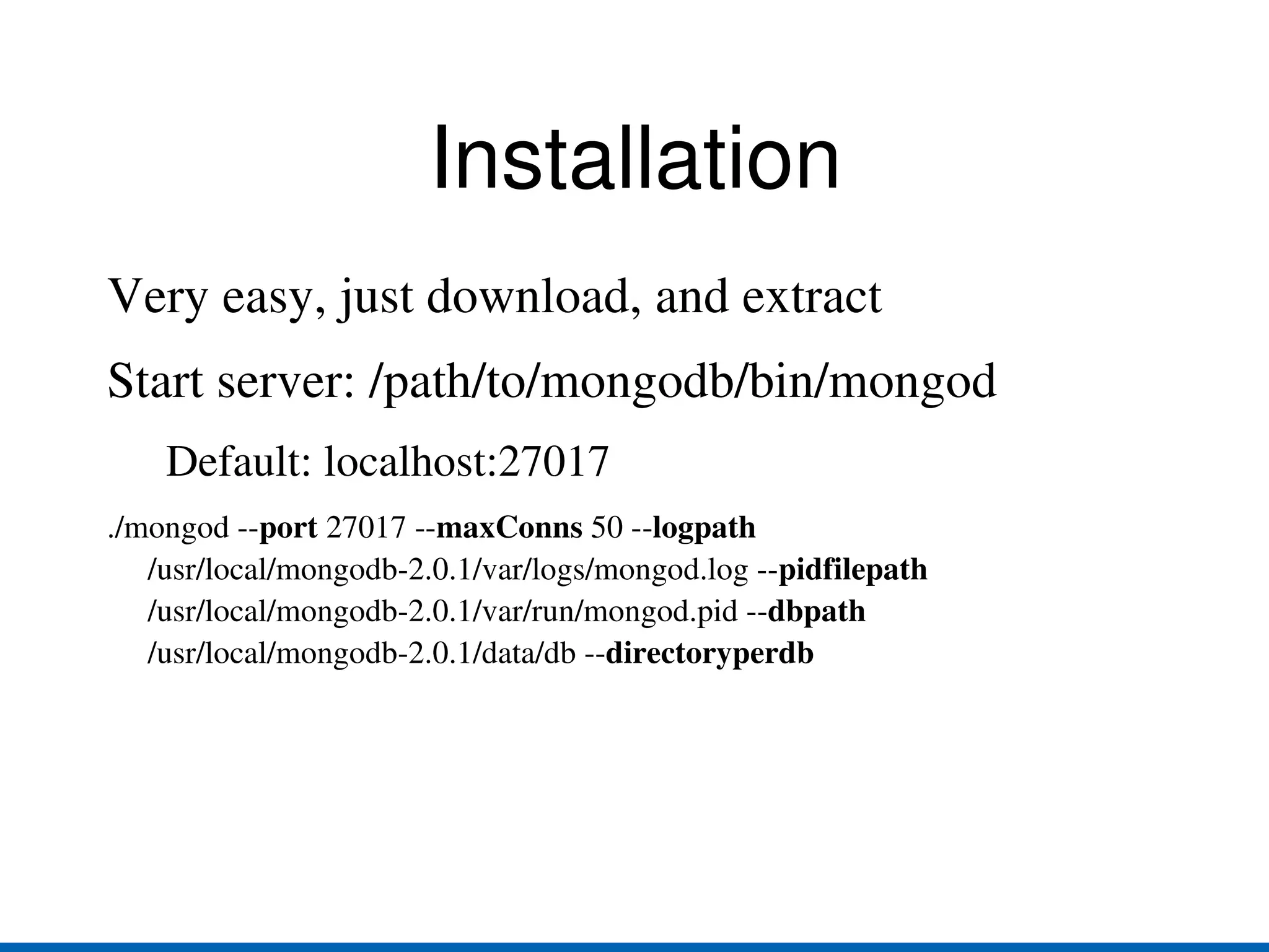 Performance Reference: http://bsonspec.org/ 