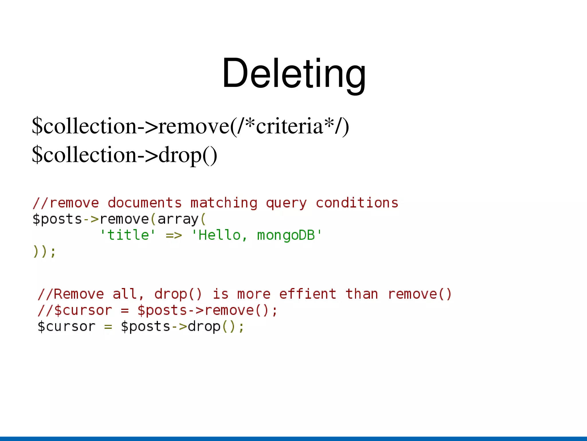 Shell Client ./mongo [localhost:27017/test] 