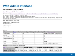34
Web Admin Interface
 