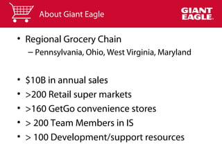 MongoDB at Giant Eagle by David Williams | PPT