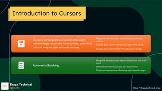 MongoDB Course database design and build application | PDF