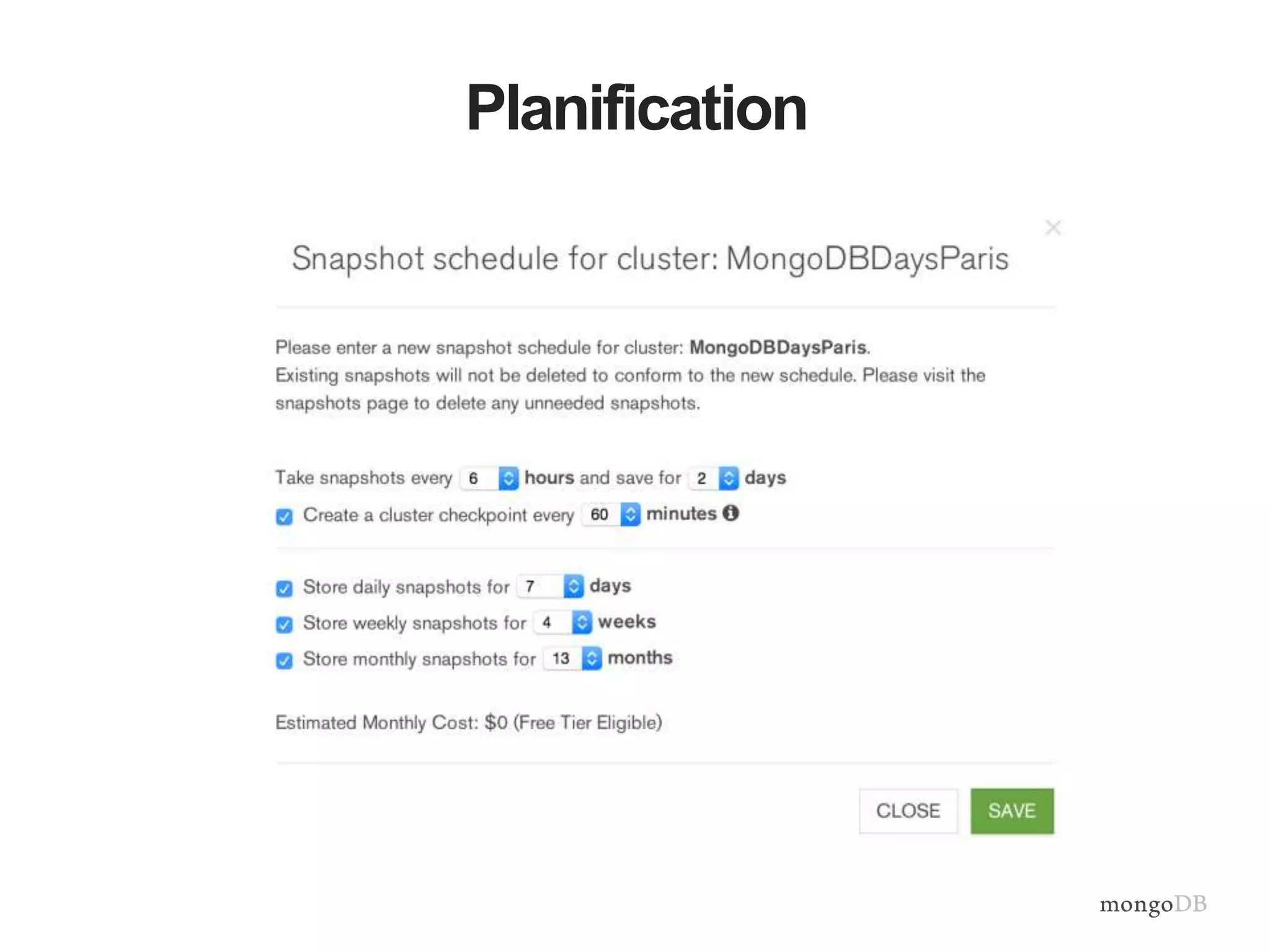 Planification 
 