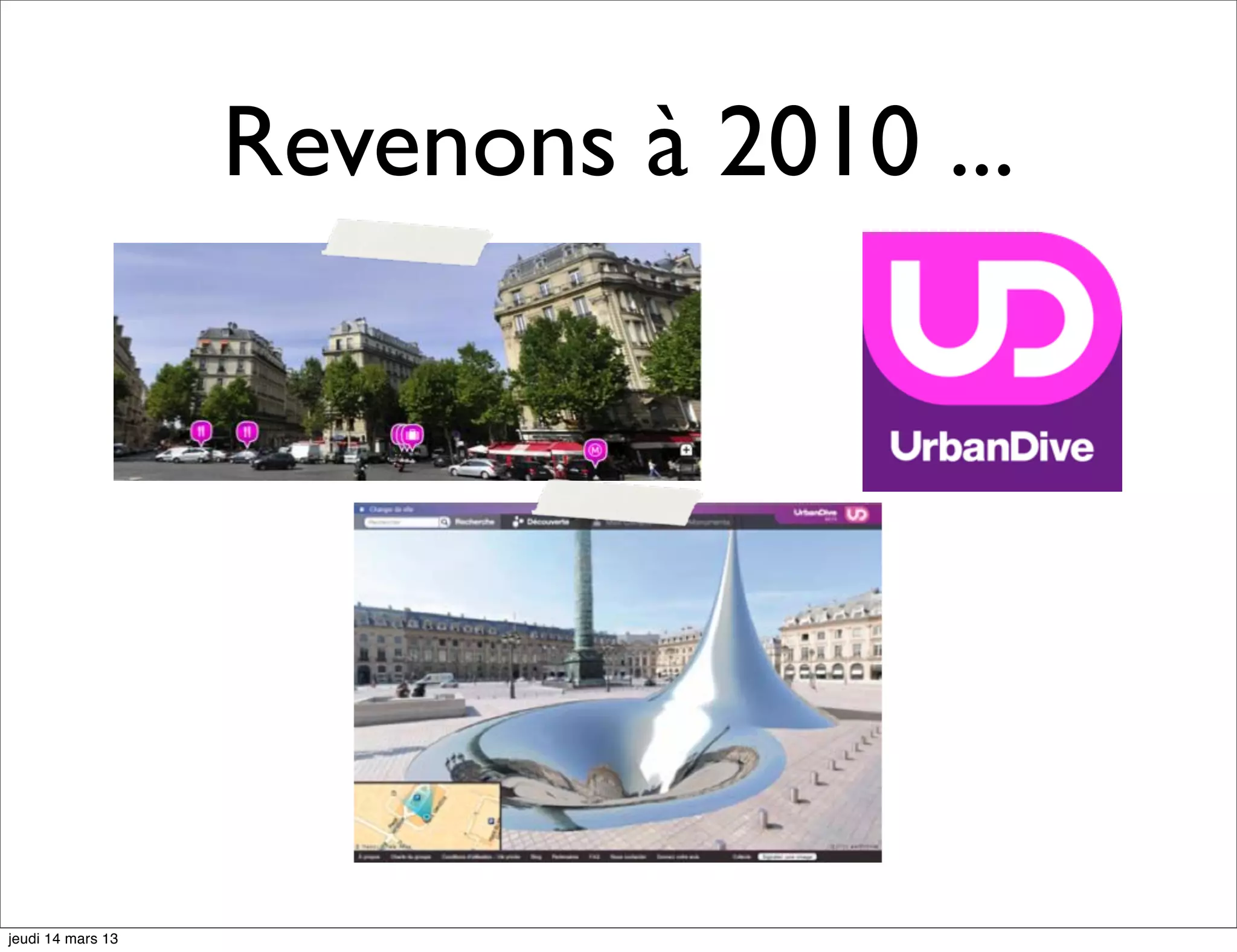 Revenons à 2010 ... jeudi 14 mars 13 