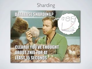 Sharding
 