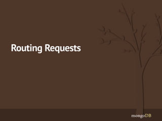 Routing Requests 
 