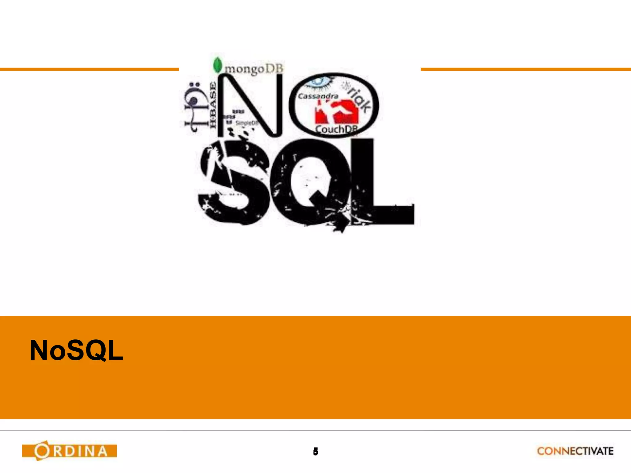 55
NoSQL
 