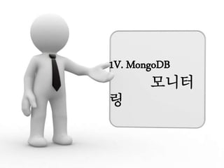 1V. MongoDB
모니터
링
 