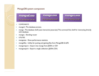 MongoDB NoSQL database a deep dive -MyWhitePaper | PDF
