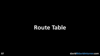 david@davidmturner.com
Route Table
97
 
