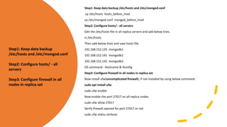Mongodb replication | PDF