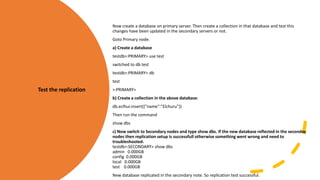 Mongodb replication | PDF